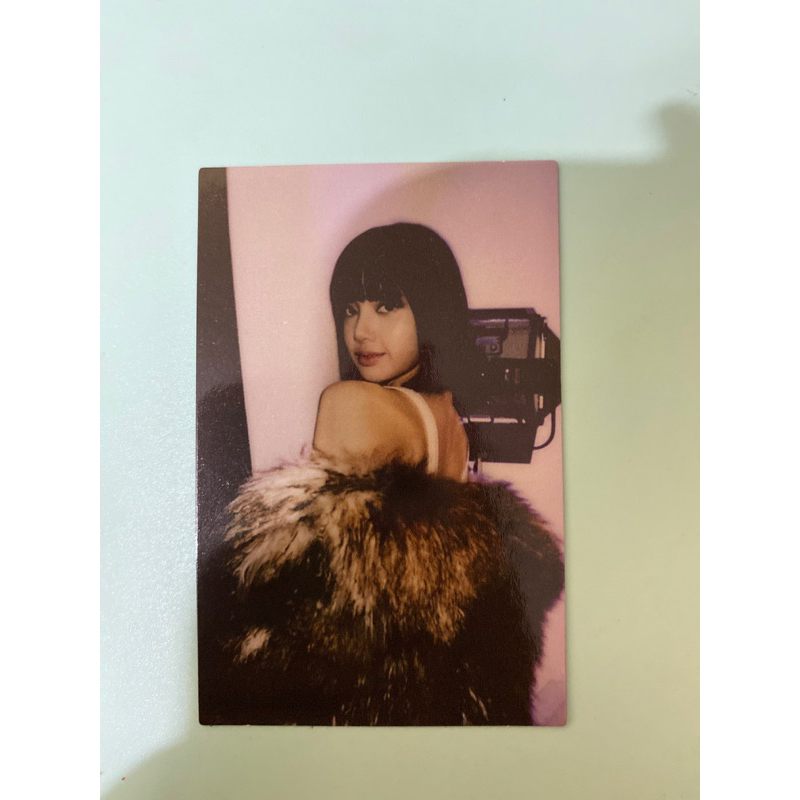 LISA BLACKPINK PHOTOCARD