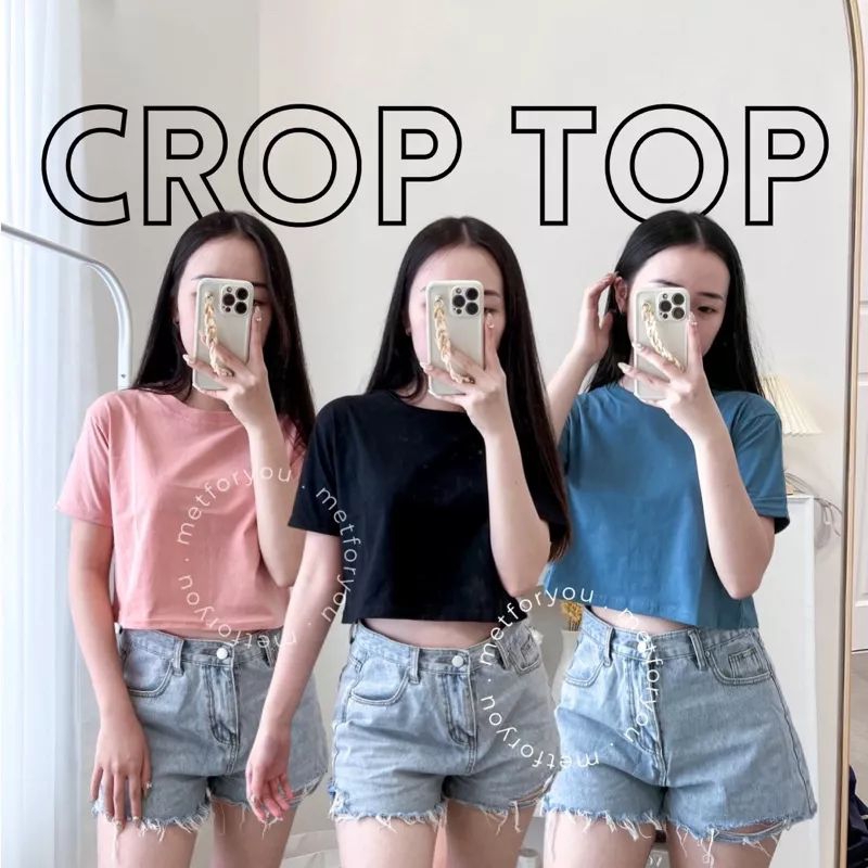 Ks sexy crop/ks crop top/ks crop polos/kaos crop top