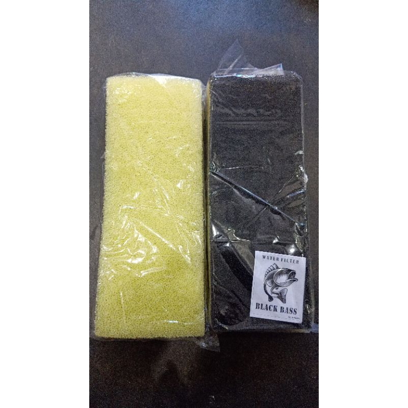 spon aaquarium hitam kuning