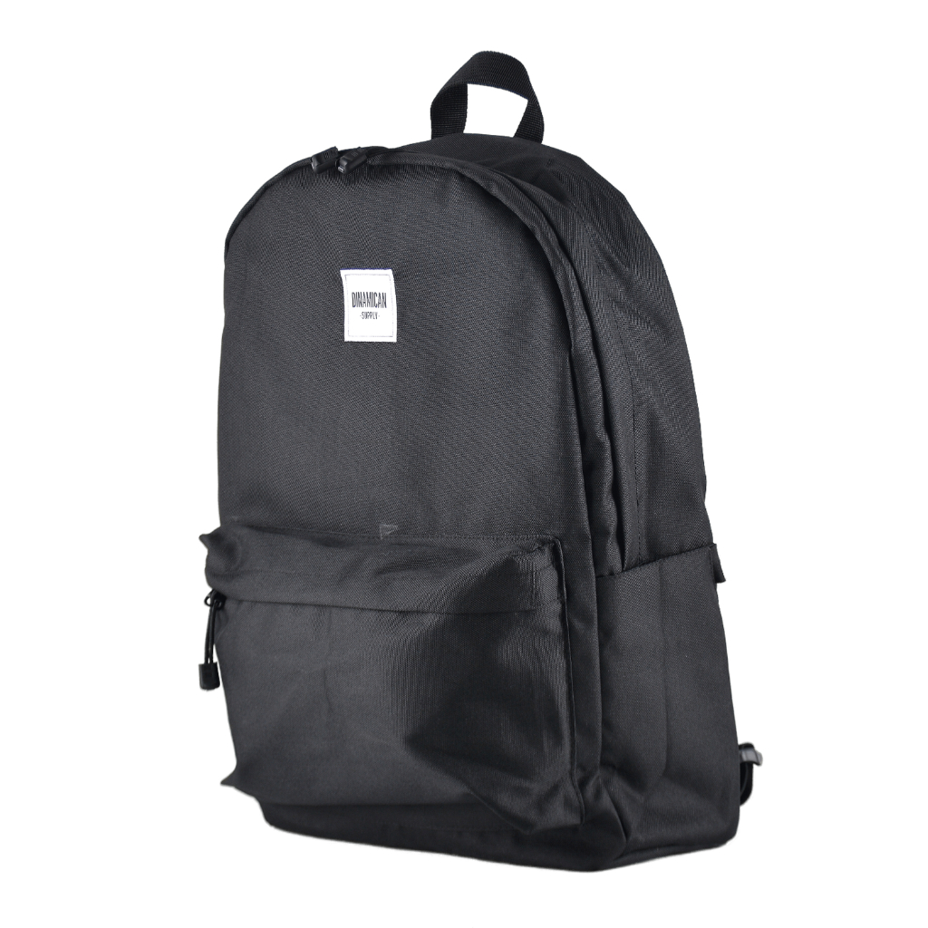 Tas ransel laptop pria tas punggung cowok bagpack tas sekolah backpack Caspian Black