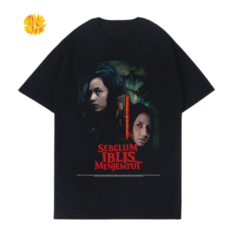 Kaos Sebelum Iblis Menjemput 001 | Kaos Film | Kaos Film Cine Goods | Movie T-Shirt | Kaos Horror