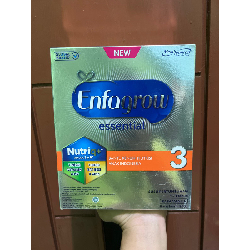 

Enfagrow Essential tahap 3 800gr
