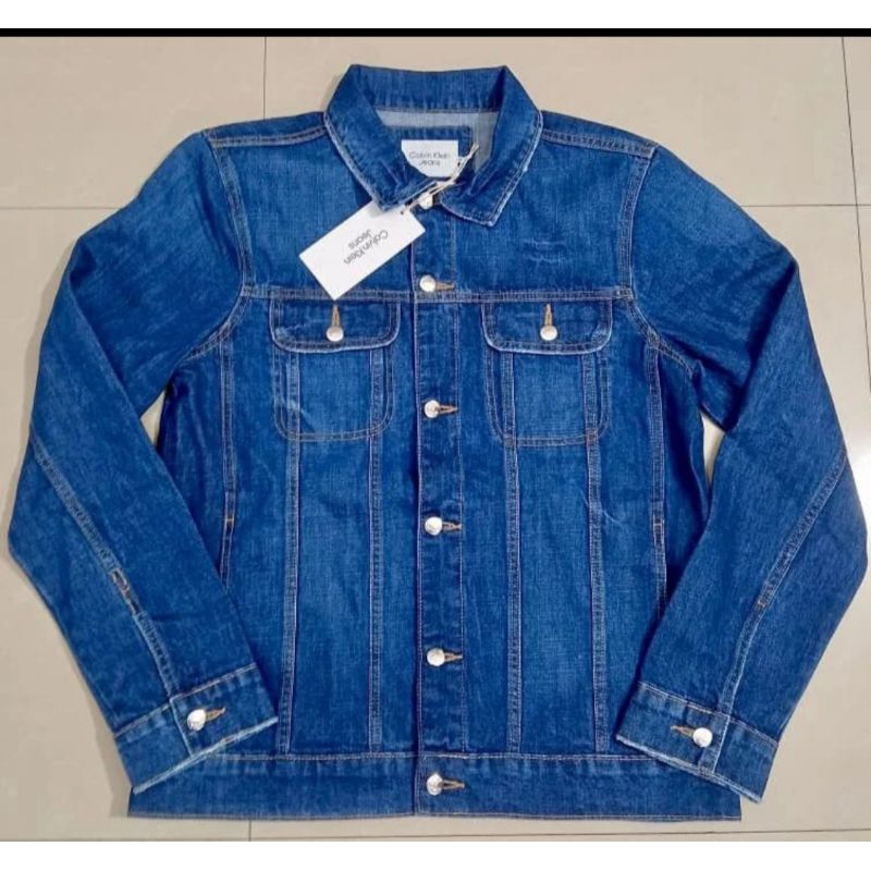 Jacket Pria C*K Trucker Denim