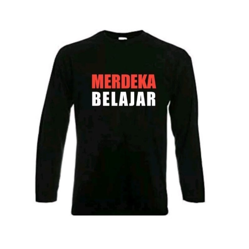 Kaos Merdeka Belajar / baju Merdeka belajar / Seragam Merdeka belajar