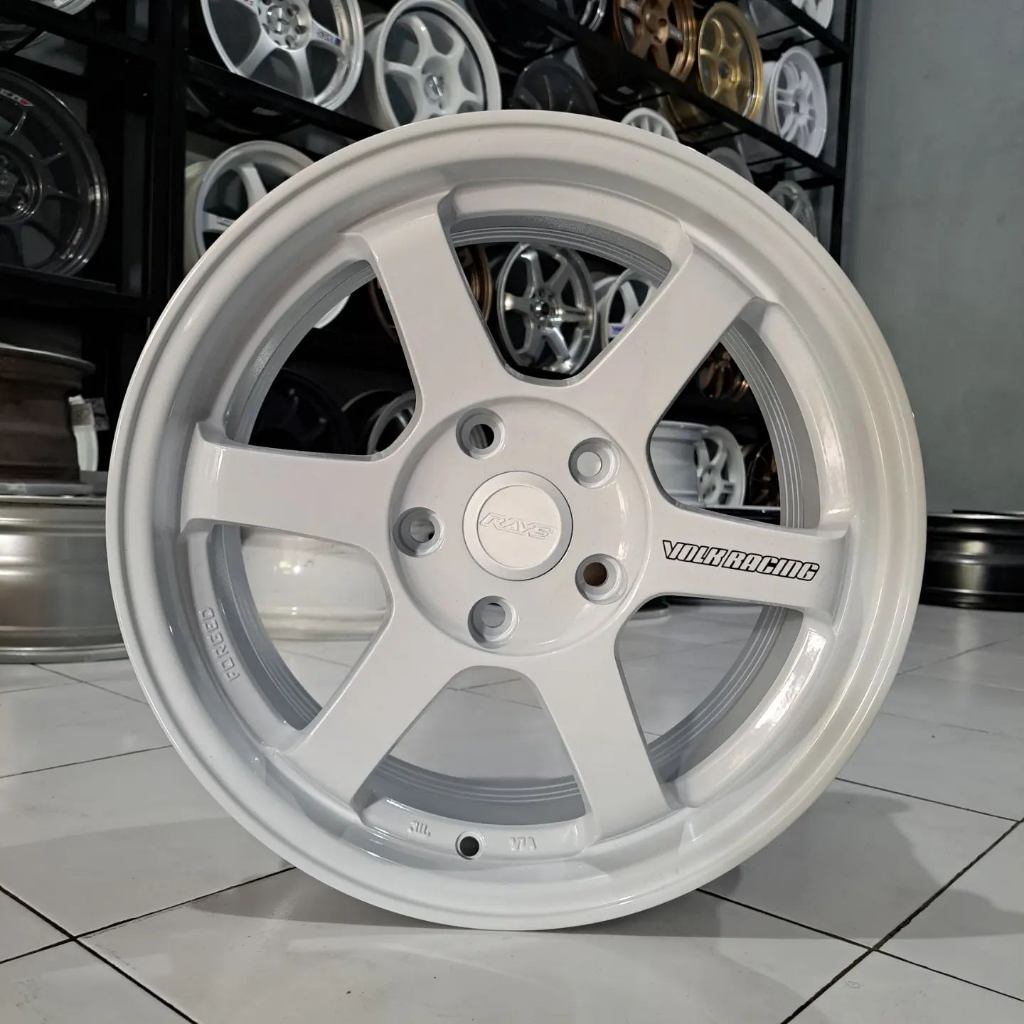 Velg TE37 R15 Pcd 5x114.3 Lebar 7 velg mobil ring 15 racing murah
