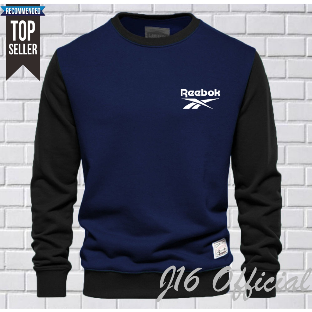 RBK CREWNECK Jaket Distro Sweater Oblong Pria Wanita FLEECE TEBAL PREMIUM