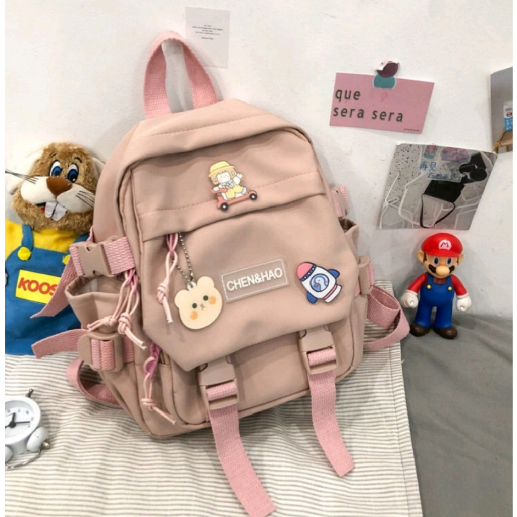 toko agung99 - Tas Ransel Wanita Terbaru 2020 2021 Korea Stylish Keren Murah Import / Selempang Wanita / Tas mini Cewek /