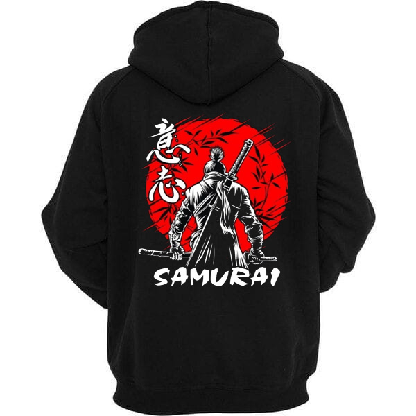 Hoodie Jumper Jpanese Style Samurai - Hoodie Samurai - Hoodie Japanese