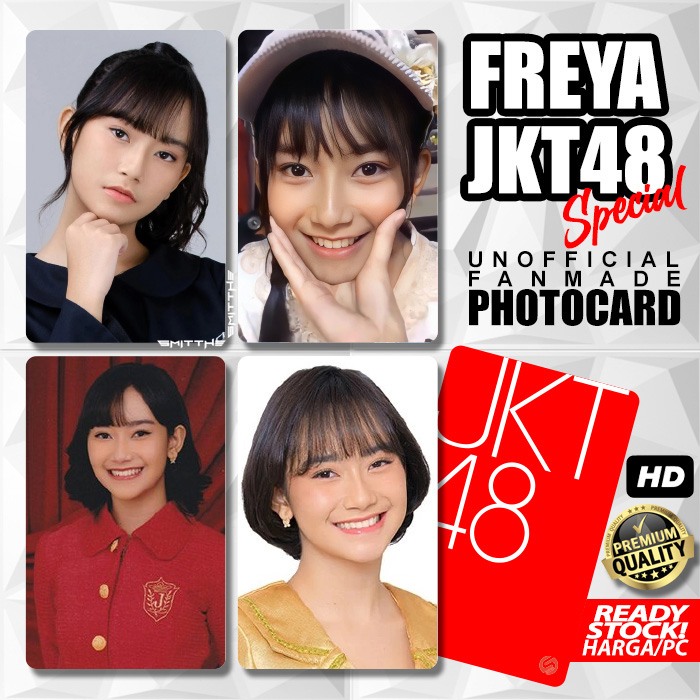 Photocard FREYA JKT48 Unofficial Photo Card Kartu