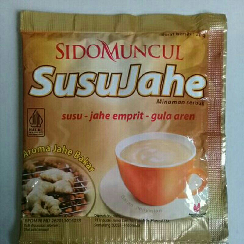 

~MOS~ Susu Jahe Sido Muncul. Minuman Herbal Tradisional. Minuman Serbuk