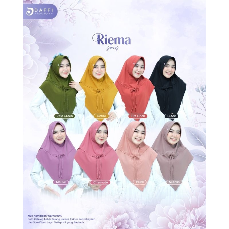 Riema series Daffi// Daffi hijab// Daffi bergo//