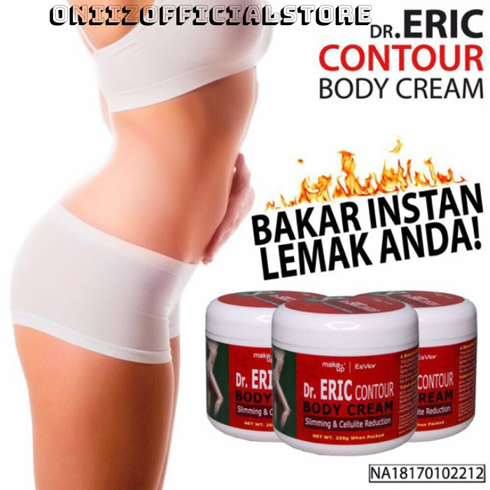 ERIC CONTOUR BODY CREAM ,Dr Eric Contour Body Cream KRIM PEMBAKAR LEMAK Krim Pelangsing Pembakar Lem