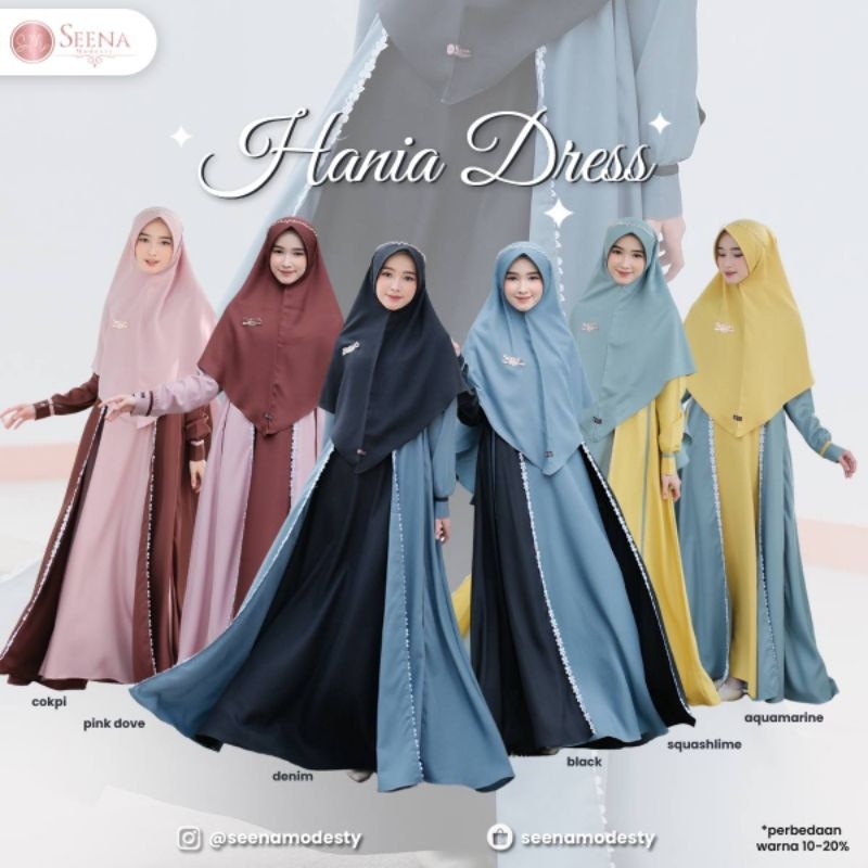 Gamis Murah Bagus Hania Dress Seena Modesty