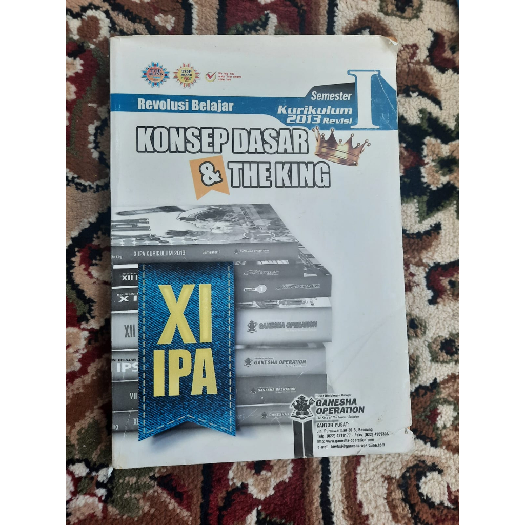 

KONSEP DASAR & THE KING KELAS XI IPA