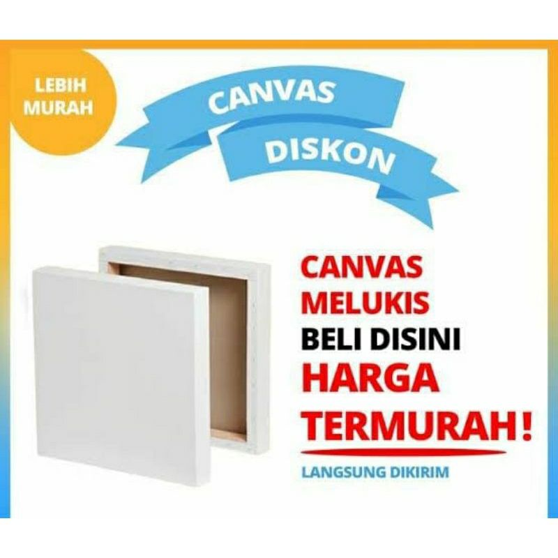 

CANVAS LUKIS 20 X 20CM / KANVAS GAMBAR