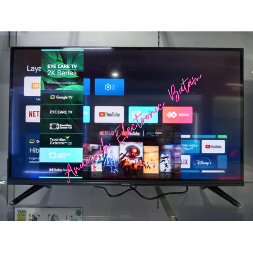 COOCAA SMART GOOGLE TV 32 INCH 32CTE6600 BATAM