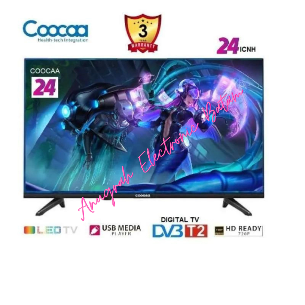 TV Coocaa 24 inch LED 24CTD2000 (Digital TV) BATAM