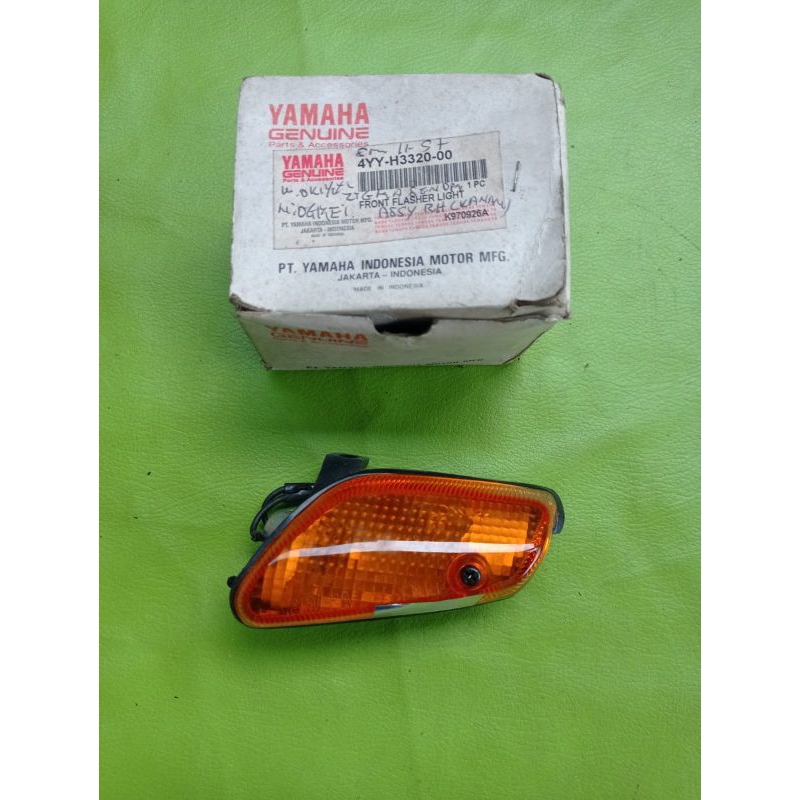 lampu sein sen depan sebelah kiri yamaha sigma original