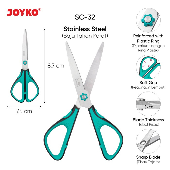 

Gunting Scissors Joyko SC-32