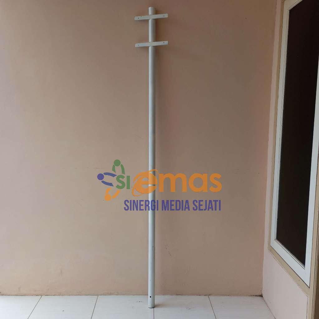Tiang Titik Kumpul | Tiang Besi Penyangga Papan Titik Kumpul | Tiang Besi Untuk Titik Kumpul Besar