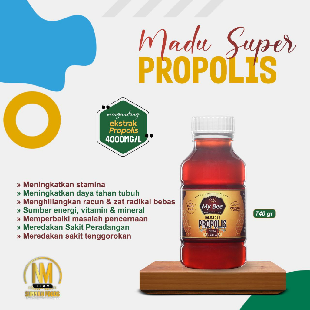 

Madu Propolis My Bee 740gr