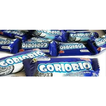 

KALSEL 3 Pcs Goriorio Biskuit Wafer Oreo versi Murah Semua Rasa per pcs 10 Gr