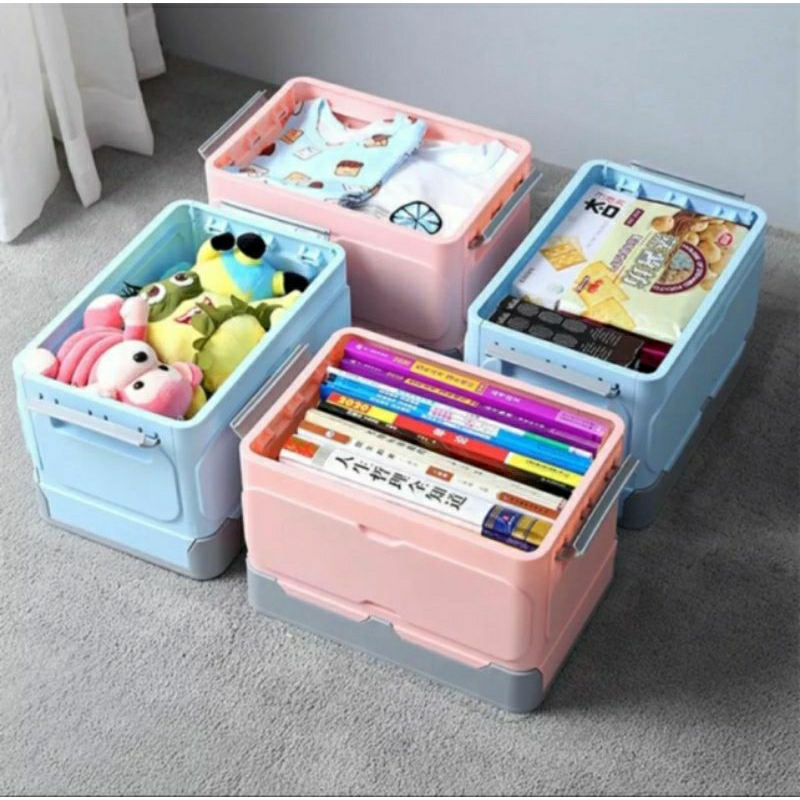 SH Kontainer Box Lipat Plastik Serbaguna Storage Foldable Container