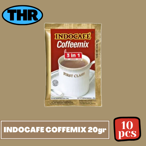 

Indocafe Coffe Mix 20gr 1 Renceng isi 10pcs