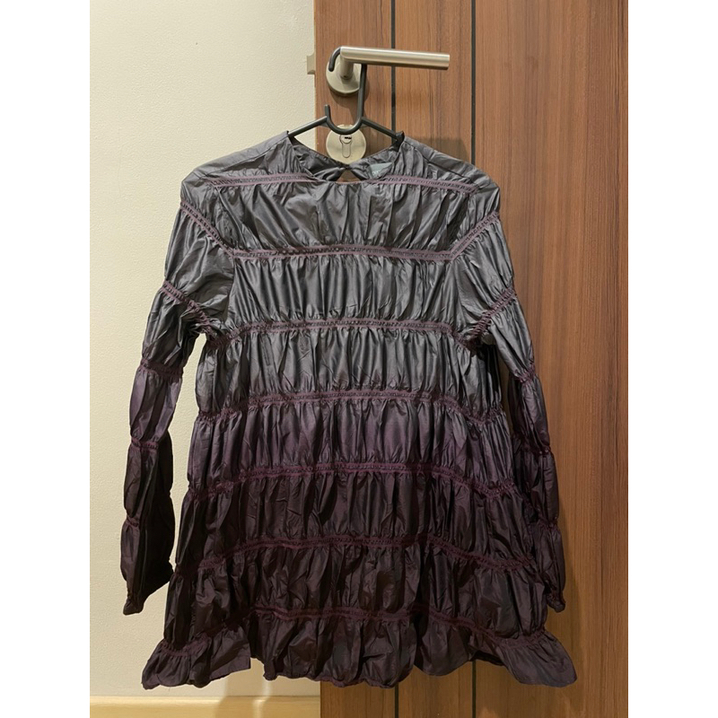 [PRELOVED] BENANG JARUM - Nana Blouse : Purple