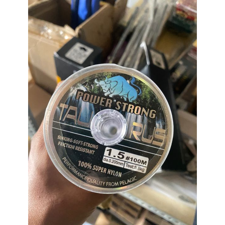 Senar Pancing Kuat Taurus Soft Power Strong GamapangTenggelam Anti Keriting Murah