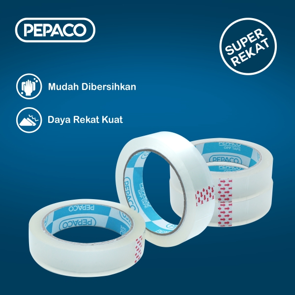 

PEPACO STATIONERY TAPE, 24 MM X 72 YARD, 4 ROLL