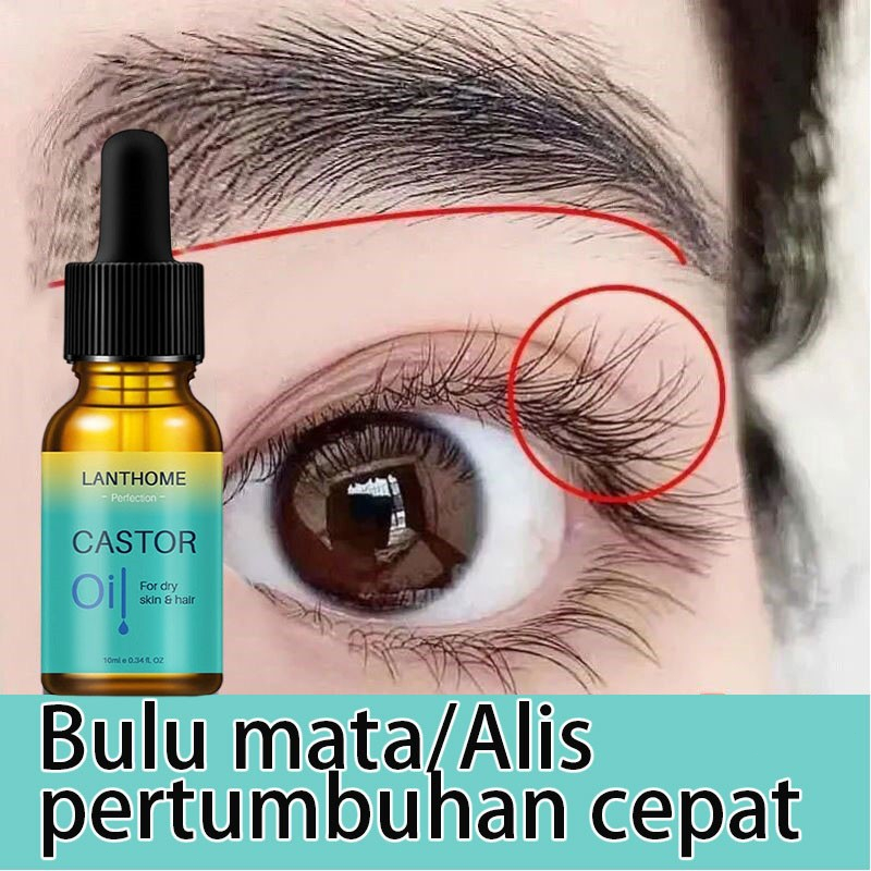 Lanthome Serum Bulu Mata dan Alis Eyelash Eyebrow Serum Penumbuh Bulu Mata Dan Menebalkan Alis Mata dengan Cepat