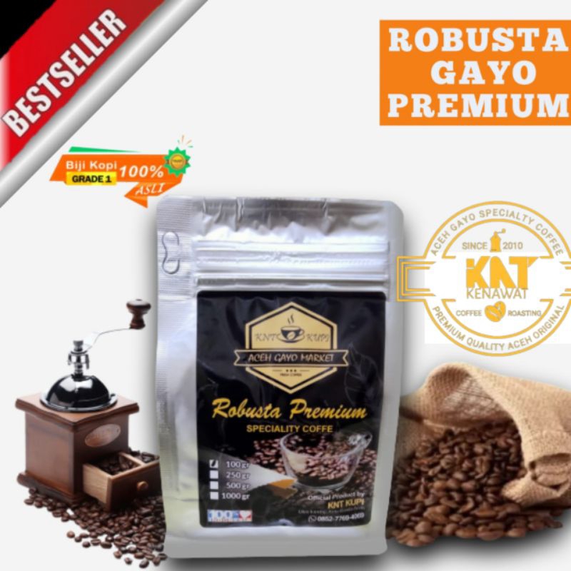 

KOPI ACEH GAYO ROBUSTA PREMIUM 500gram.