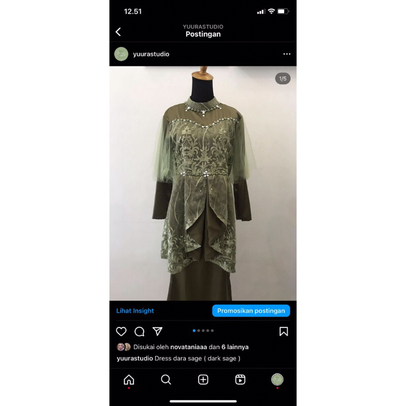 dress kondangan / dress undangan / floo fashion preloved