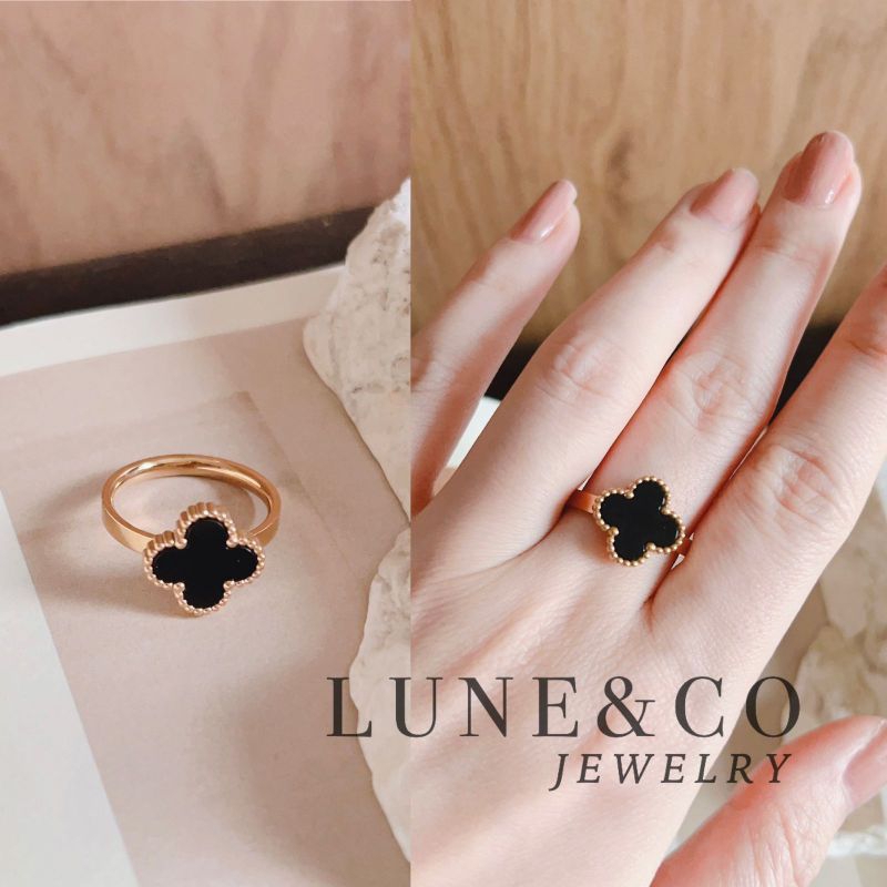 Cincin Black Clover Simple Titanium CS300