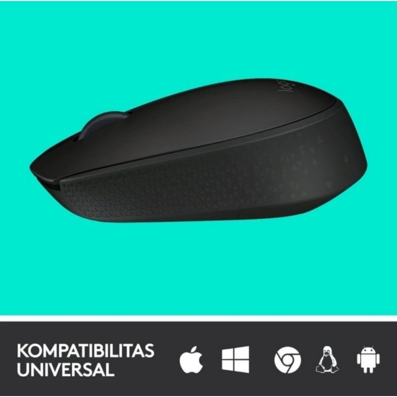 LOGITECH WIRELESS MOUSE M170 ASLI / MOUSE M 170 ORIGINAL