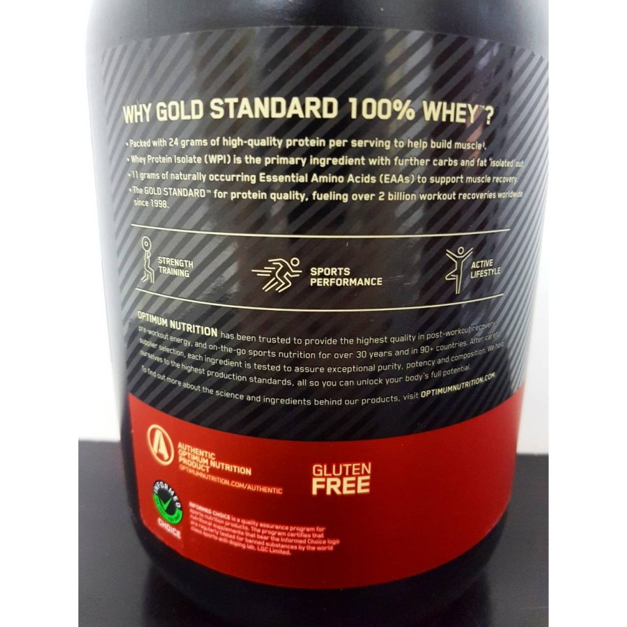 ON Whey Gold Standard 2 Lb Lbs Optimum Nutrition Whey Protein