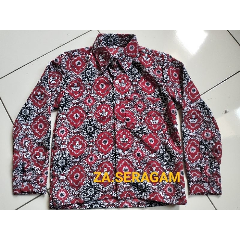 Murah Batik Sd/Batik Seragam Sekolah / Batik Sd / Kemeja Batik Sekolah
