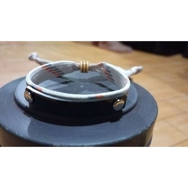 Gelang makrame Akrilik ukir nama