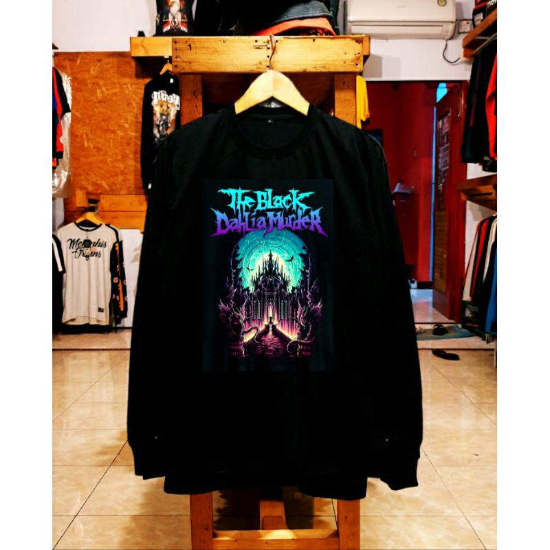 KAOS PANJANG  THE BLACK DAHLIA MURDER BAND METAL ORIGINAL DISTRO - KAOS PANJANG PRIA BAND METAL LUAR
