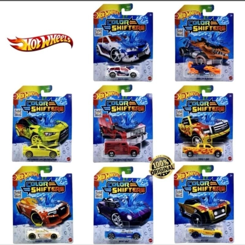 HOT WHEELS COLOR SHIFTHERS ORIGINAL MATTEL BISA BERUBAH WARNA