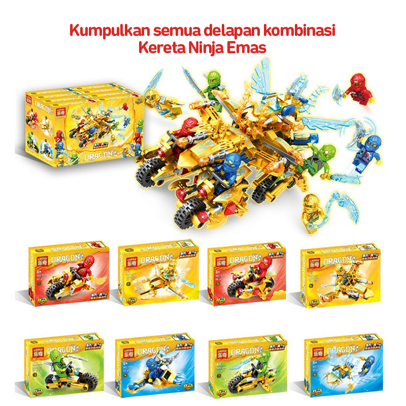 SYH Mall Mainan Bricks Ninjago Motor Dragon Ninja Action Figure Actionfigure Tameng Lengkap Kai Jay Master Wu Nya Hai Zane Cole Lloyd Avengers Marvel