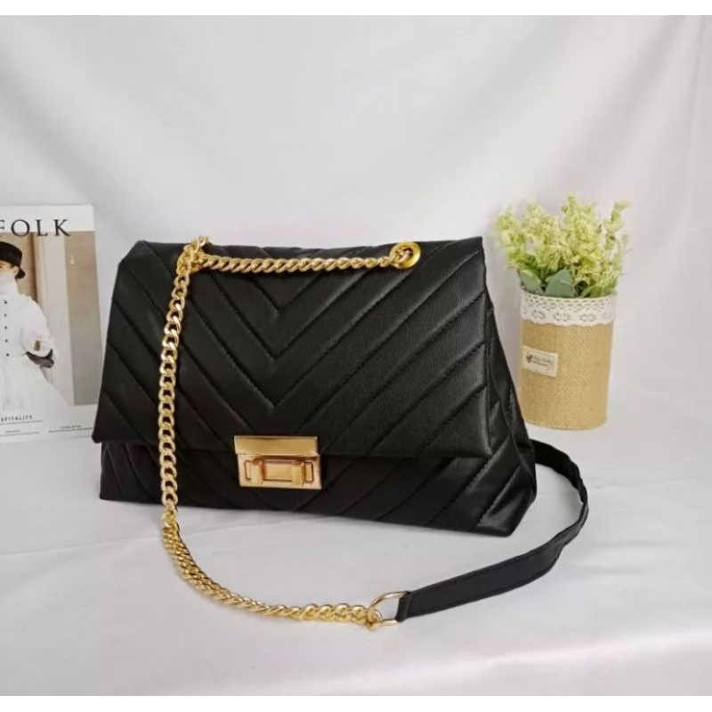 Shoosh.id - Tas fashion wanita Kancing putar