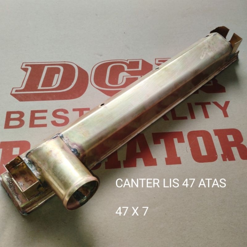 (COD) Upper Tank CANTER LIS 47 Tangki Radiator Kuningan Atas