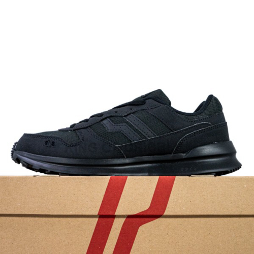 {MixaStore} Sepatu Casual Piero Jogger Black Raven P21076 Original BNIB - 40 Limited
