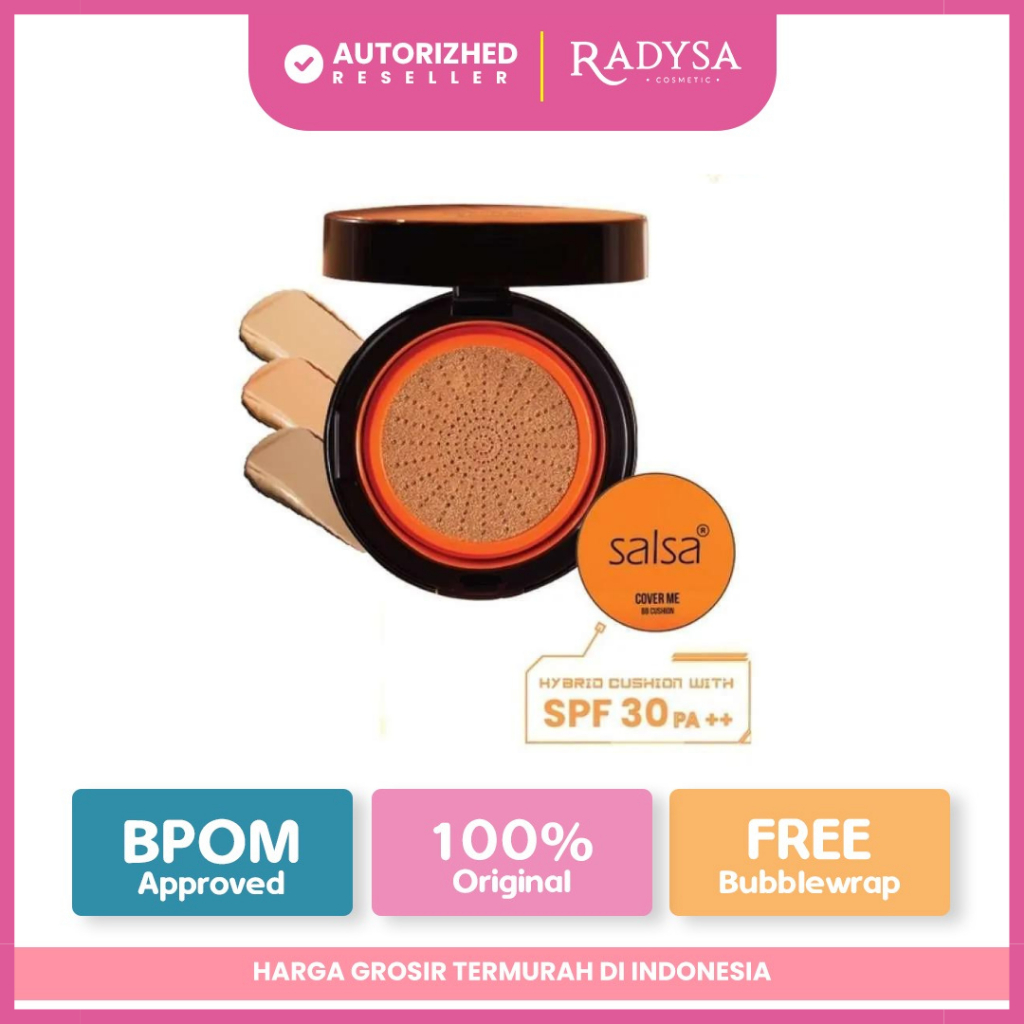 𝐑𝐀𝐃𝐘𝐒𝐀 - SALSA Cover Me BB Cushion - Semi Matte Cushion