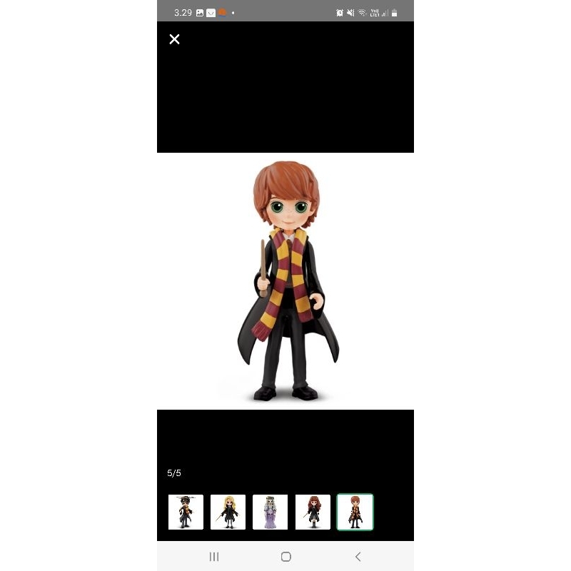 Boneka Wizarding World Harry Potter Doll Magical Small