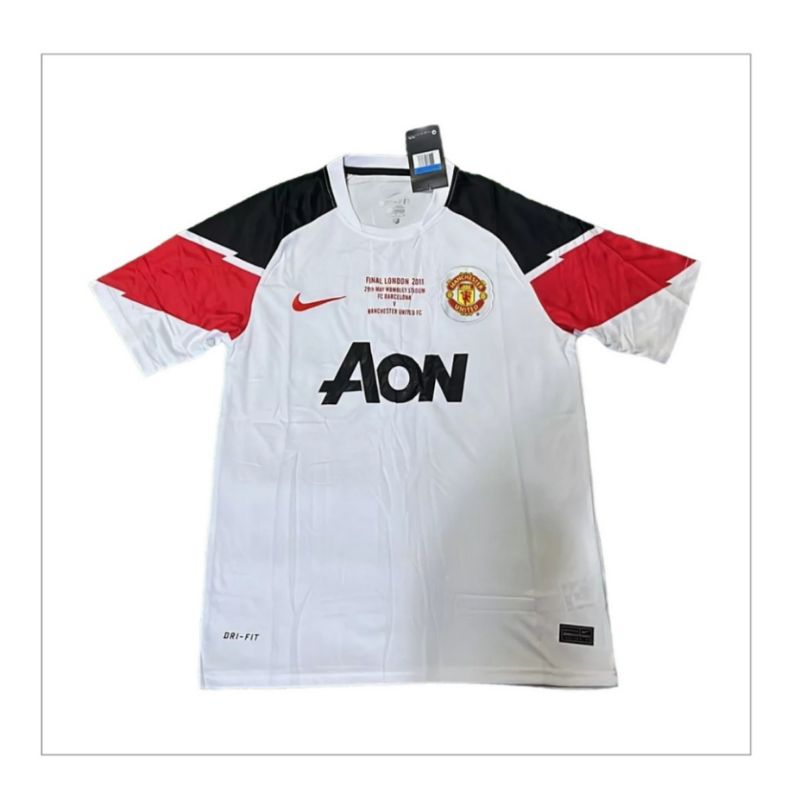 Jersey Retro Manchester United Away Final UCL 2011
