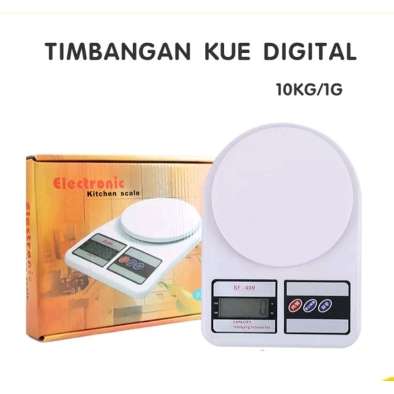 Timbangan Dapur 10kg Digital Kue SF 400 10 kg Kitchen Scale Presisi Sf400