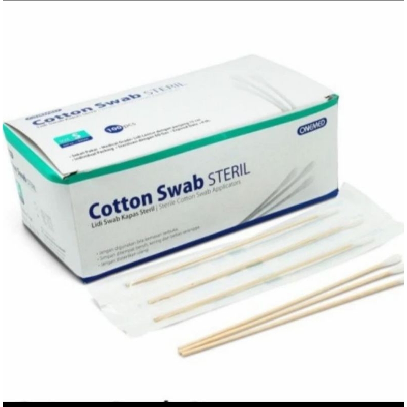 cotton swab/ kapas lidi one med harga satuan